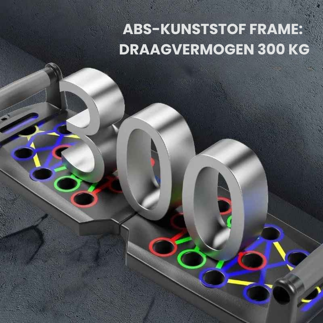 PushBoard™ -  Kleurgecodeerd Push-Up Systeem