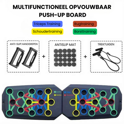 PushBoard™ -  Kleurgecodeerd Push-Up Systeem