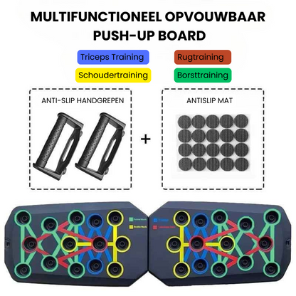 PushBoard™ -  Kleurgecodeerd Push-Up Systeem